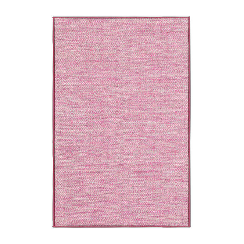 Tapis contemporain rose, Rectangle 3 pi x 5 pi