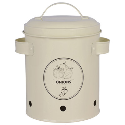 Onion Storage Tin