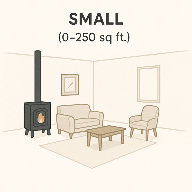Small (0 - 250 sq ft.)
