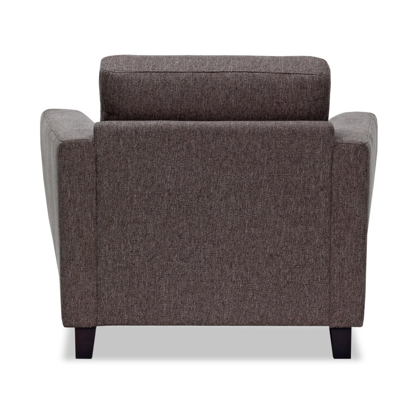 Muddathir Upholstered Armchair, Degas Brown