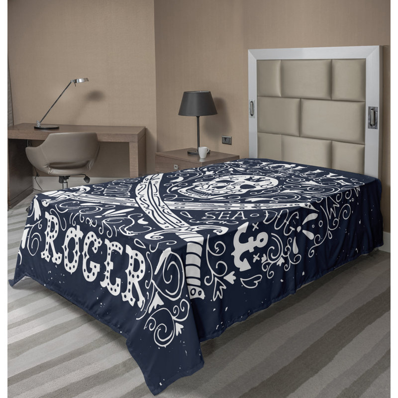 Microfiber No Pattern And Not Solid Color Flat Sheet, Twin XL Flat Sheet