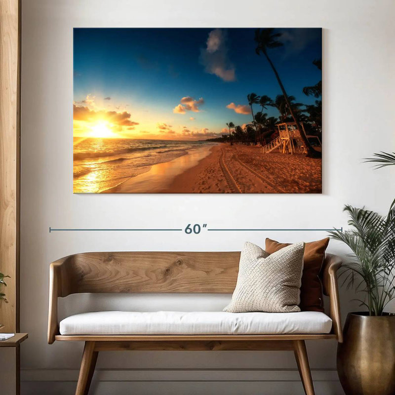 Paysage de Pointe Cana Gillard, H 34 po x l 51 po