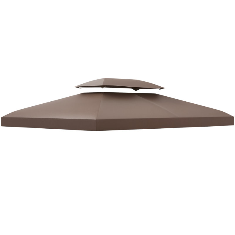 Bertha Gazebo Replacement Canopy, Brown