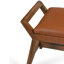 Banc en cuir Mylas