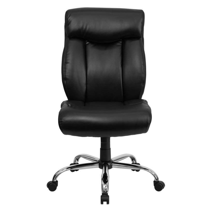 Blue Elephant Mesh Executive Chair with Headrest, Leather