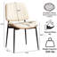 Chaises de salle à manger rembourrées Orise-236427728