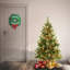 The Holiday Aisle® Charleston Pine Slim Tree with Clear Lights-909828859