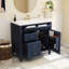 Meuble-lavabo simple 36 po avec plateau en résine Punkaj-55764381