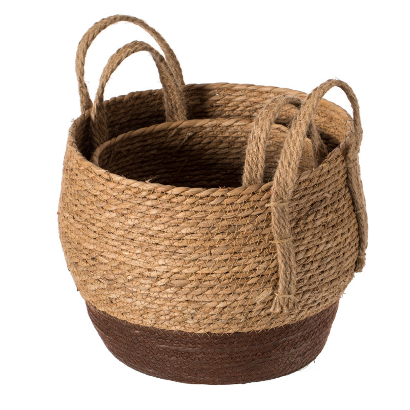 Sunside Sails Seagrass Basket