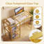 Tempered Glass Iron Computer Desk-1634873952