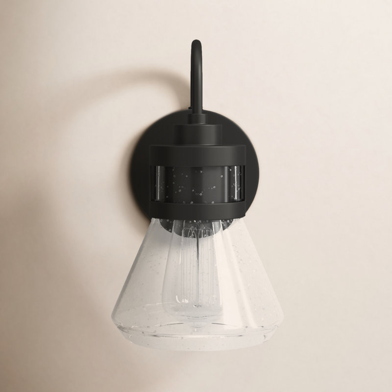 Naomi Steel Wall Light, 10.75" H x 6" W x 7" D