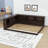 Wood Daybed with Shelves, USB and LED-904127002