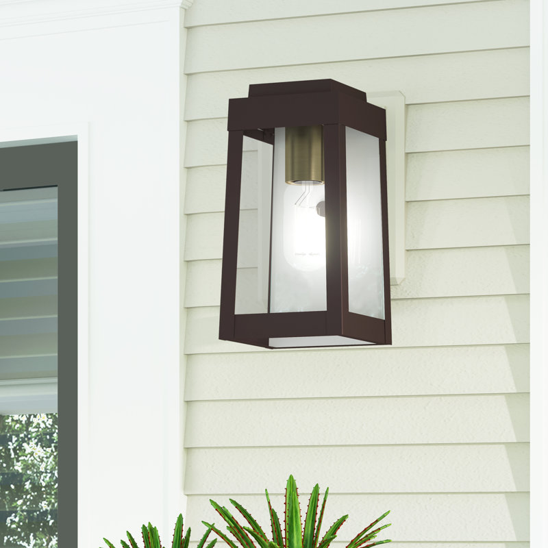 Antionetta Wall Light, 9.5" H x 5" W x 5" D, Bronze
