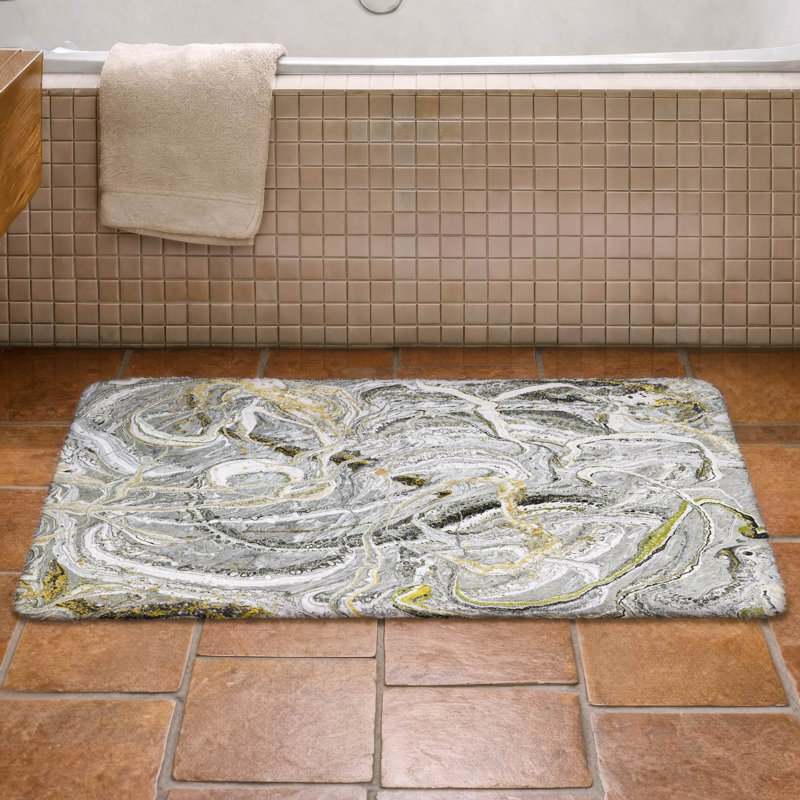 Tapis à poil long de qualité supérieure lavable à la machine ADS57, 1 pi 8 po x 2 pi 6 po