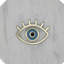 Plateau de service en marbre Eye Inlay