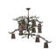Pine Branch 12 - Light Chandelier