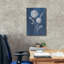 «Airy Blooms 2 Dark Blue» par Danhui Nai, art mural sur toile-1979122932