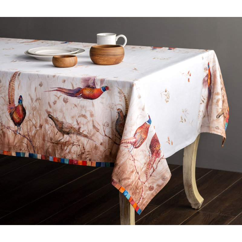 100% Cotton Square Tablecloth, 60" x 60"
