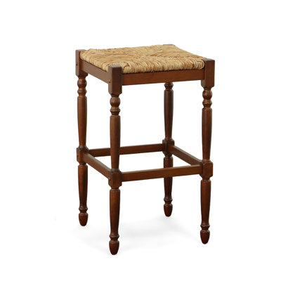 Chiem Counter Stool with Solid Wood Frame