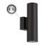 Éclairage extérieur cylindrique à DEL de 75 degrés Lithonia Lighting WMCL-110912381