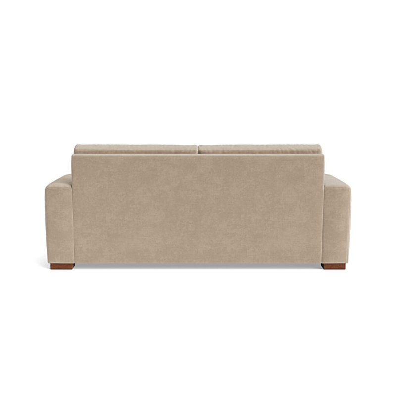 Couch Potato Sofa (85"), Velvet - Beige