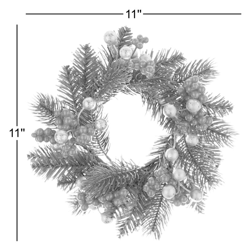 Mini couronne à bougie ajustable, Argent