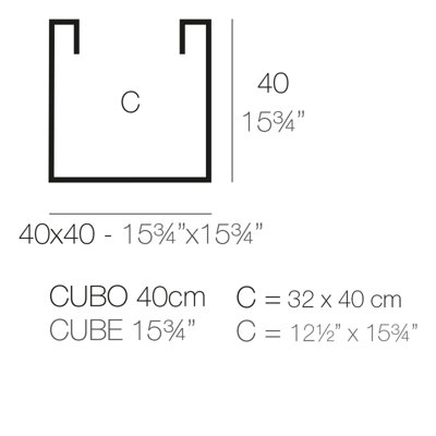 Cubo Resin Pot Planter