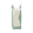Bird Napkin Holder, Mint Green Distressed Metal Birdcage Stand with Perched Bird Accent 
