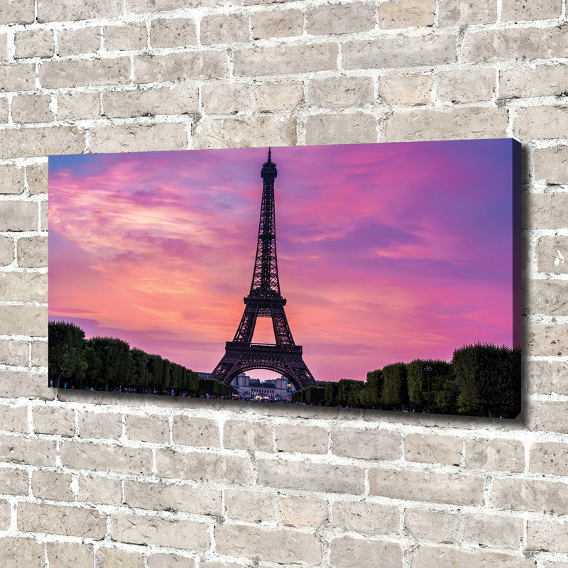 Eiffel Tower Paris - Wrapped Canvas Print