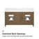 Burdick 60'' Double Bathroom Vanity with Engineered Marble Top