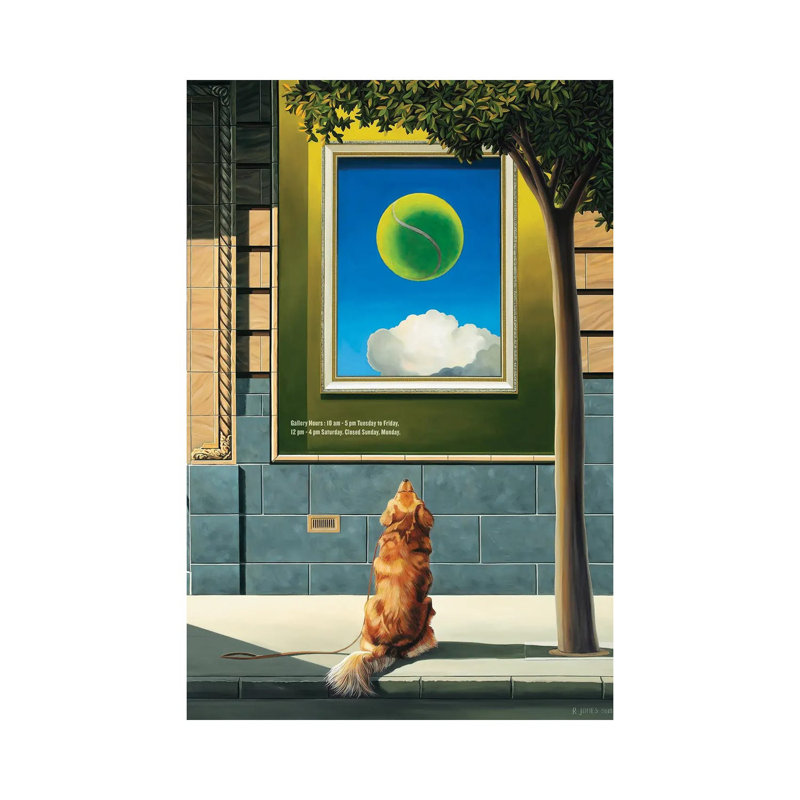 Fetch by Ross Jones - Wrapped Canvas Print, 66.04 cm H x 45.72 cm W x 3.175 cm D