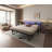 Daybed With RGB LED Lights & Charging Station
