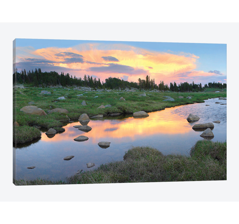 Reproduction de photo sur toile, H 12 po x l 18 po x P 1,5 po