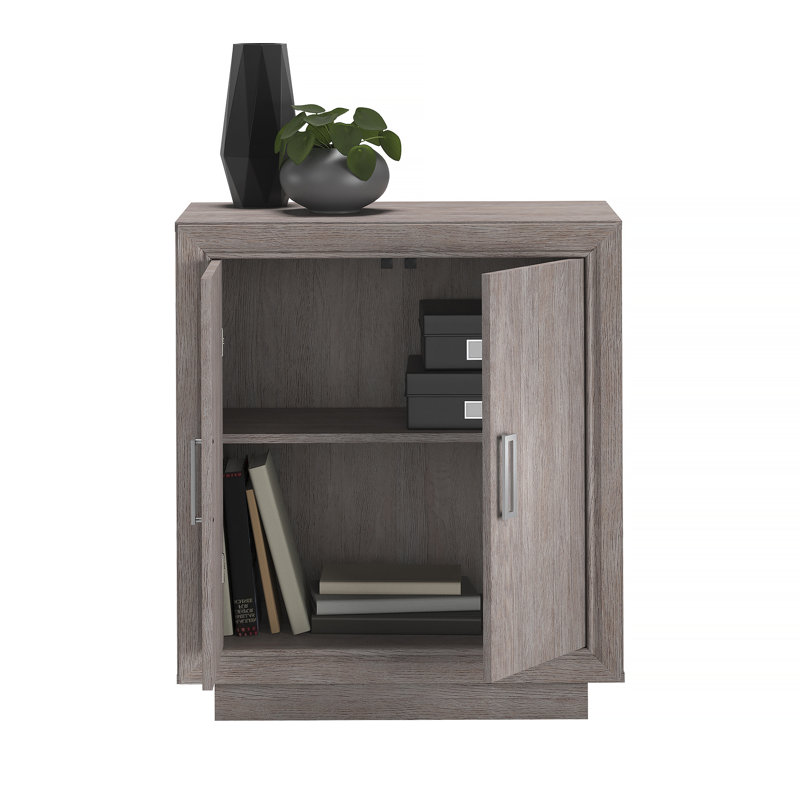 Armoire de rangement, finition gris moyen
