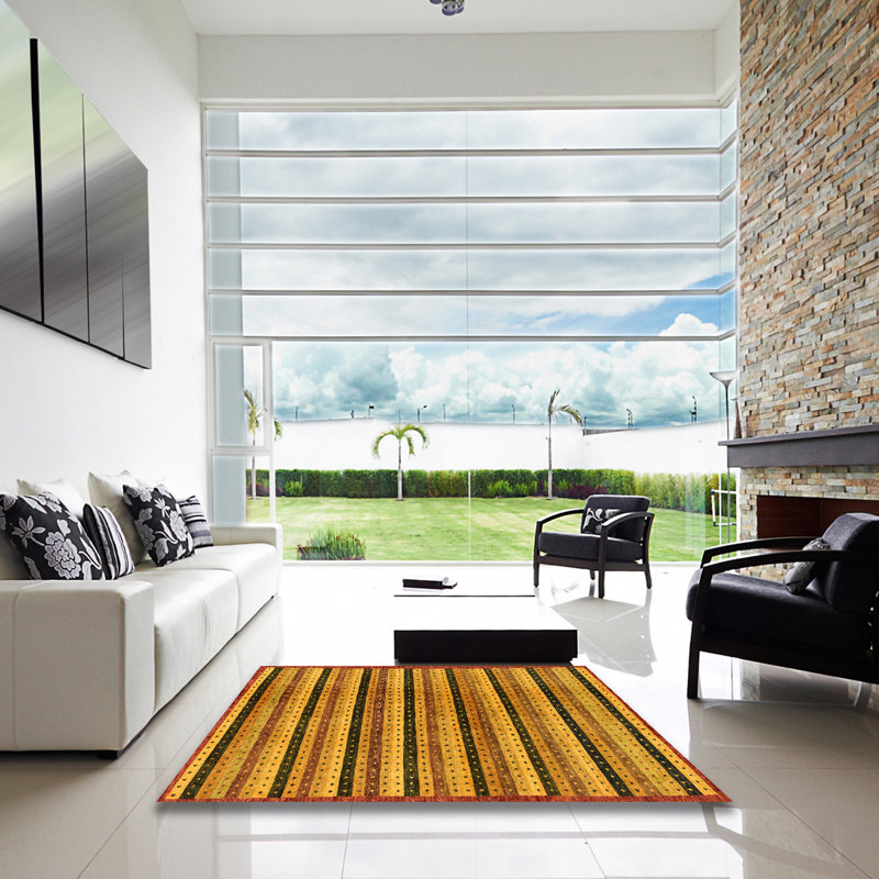 Abstract Indoor Rug, Square 8'