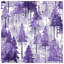 Couvre-lit matelassé mauve Pine Forest-126078624