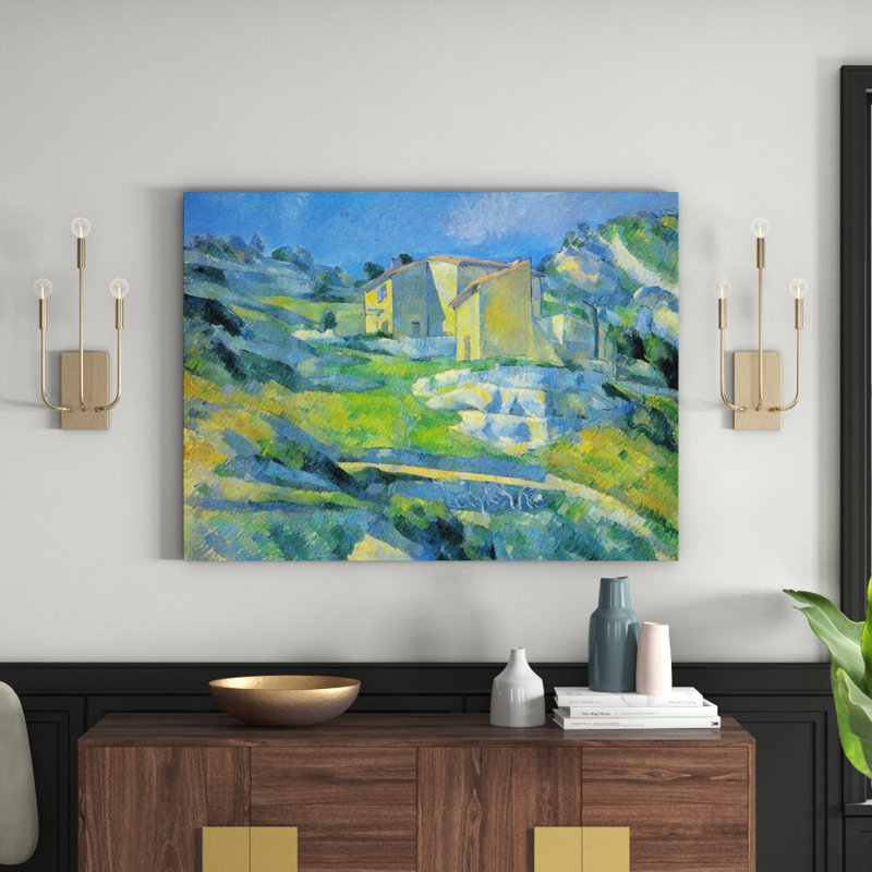 Paul Cezanne - Wrapped Canvas Painting, 60cm H x 80cm W x 1.8cm D