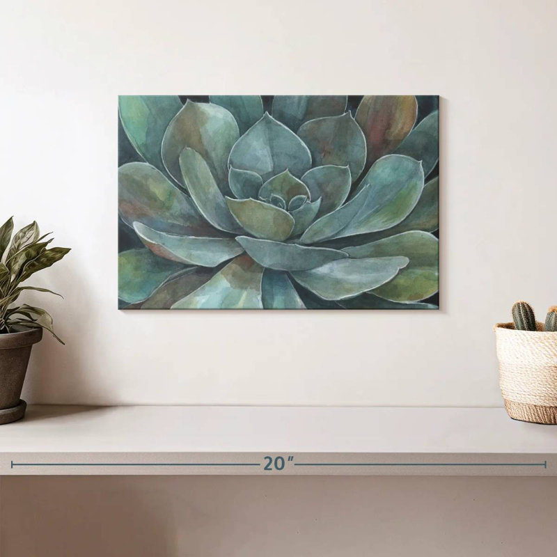 Harnek Rustic Succulent, 8" H x 12" W