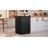 3.5 Cubic Feet Chest Freezer, Freestanding Compact Top-Opening Deep Freezer with 7 Level Adjustable Thermostat & Removable Basket, Black