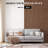 4pcs x 94.5" x 12.6" x 0.8" Acoustic Slat Wall Panels for Interior Wall Décor Oak Brown Wall Slat(4 Pack/33.07 sq.ft)-115639725