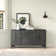 Bettee 2 Door 4 Drawer Credenza w/ Lateral File Drawer