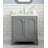 Queen 30" Sink Carrara Engineered Marble Countertop Bath Vanity with Faucet-2018475621-2018475619