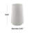 Alette Ribbed Porcelain Ceramic Decorative Vase-1662019746