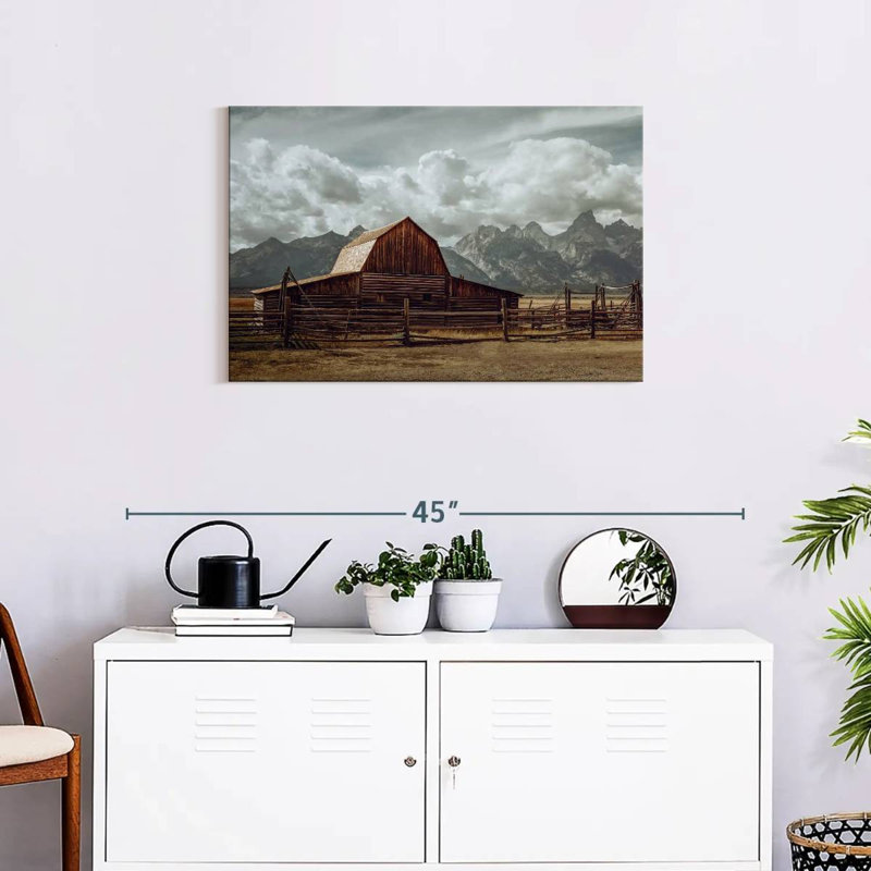 Grand Teton Barn, H 20 po x l 30 po