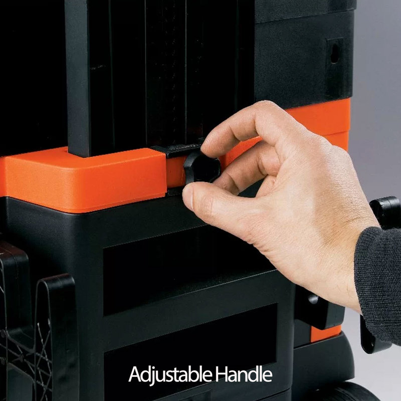 13.5" Detachable Rolling Tool Box