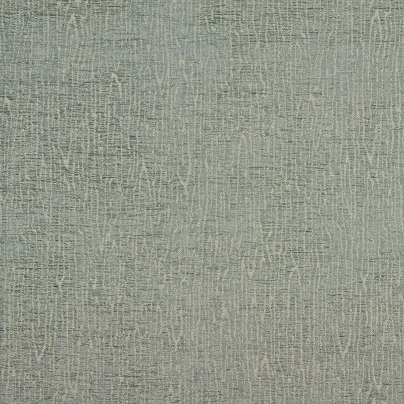 Tissu en faux bois chenille, Céleste