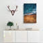 Alone Upon The Beach - Wrapped Canvas-56637826