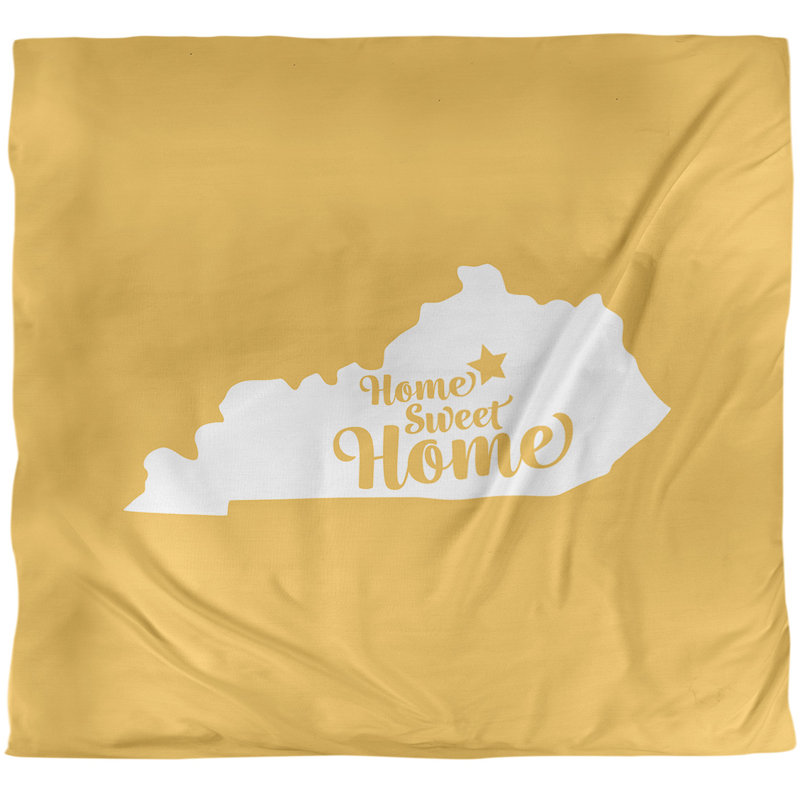 Housse de couette simple doux lexington home, Housse de couette pour très grand lit, Jaune, Polyester brossé