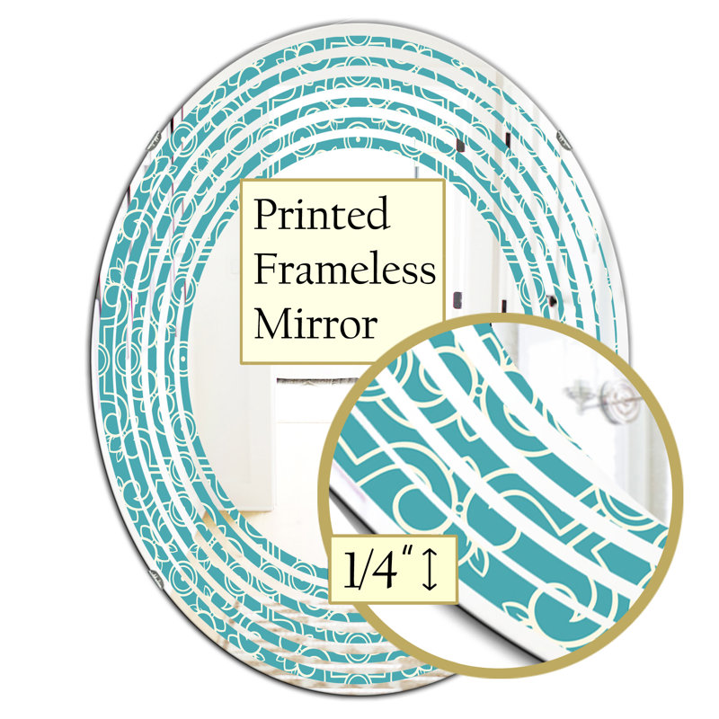 Miroir mural Wave, 31,5 po x 23,7 po