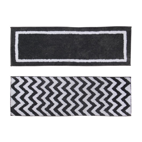 Wayfair | Chevron Bath Rugs & Mats You'll Love in 2024